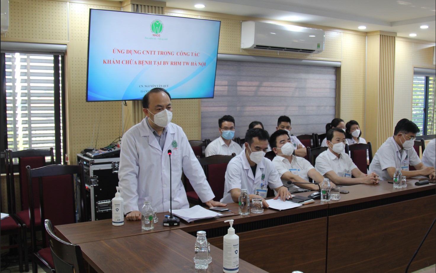 TS Phạm Thanh Hà Phó Giám đốc bệnh viện chia sẻ kinh nghiệm triển khai BAĐT của bệnh viện
